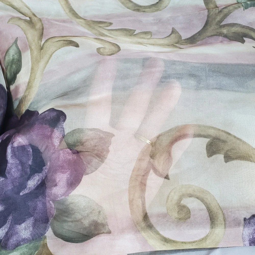 Croscill Scarf Chambord‎ Cassis Scarves 2 Pieces Size 60X216